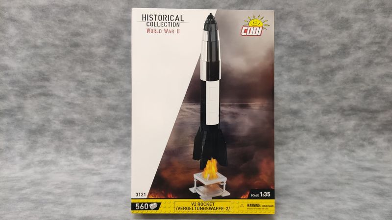 COBI - 3121 - V2 ROCKET /VERGELTUNGSWAFFE-2/ COBI - 3121 - V2 ROCKET /VERGELTUNGSWAFFE-2/