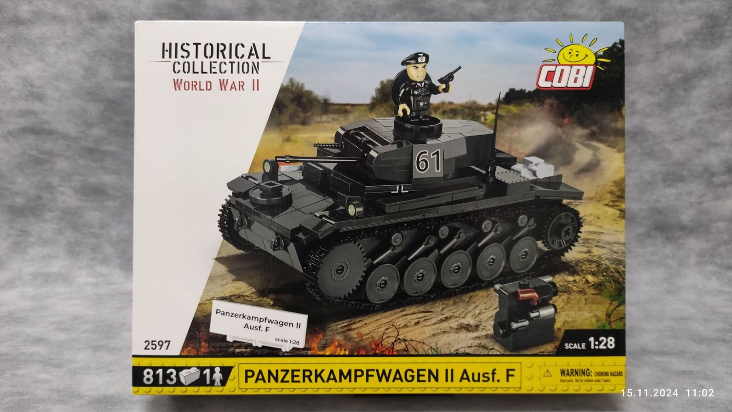 COBI - 2597 - PANZERKAMPFWAGEN II AUSF. F