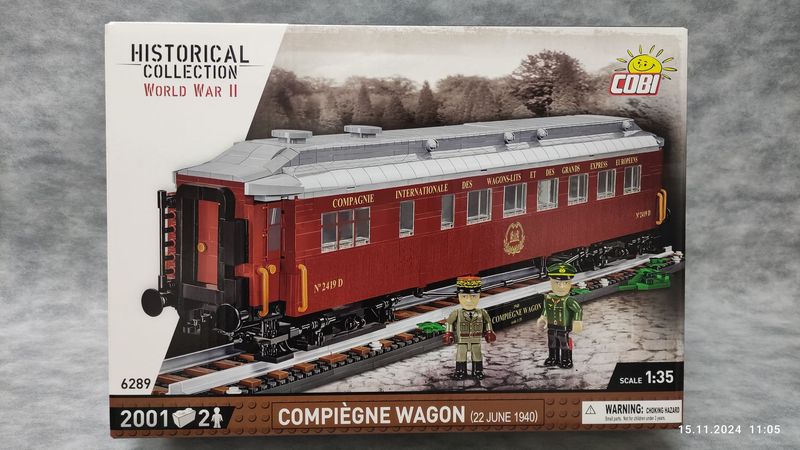 COBI - 6289 - COMPIEGNE WAGON 1940 (22 JUNE 1940) COBI - 6289 - COMPIEGNE WAGON 1940 (22 JUNE 1940)