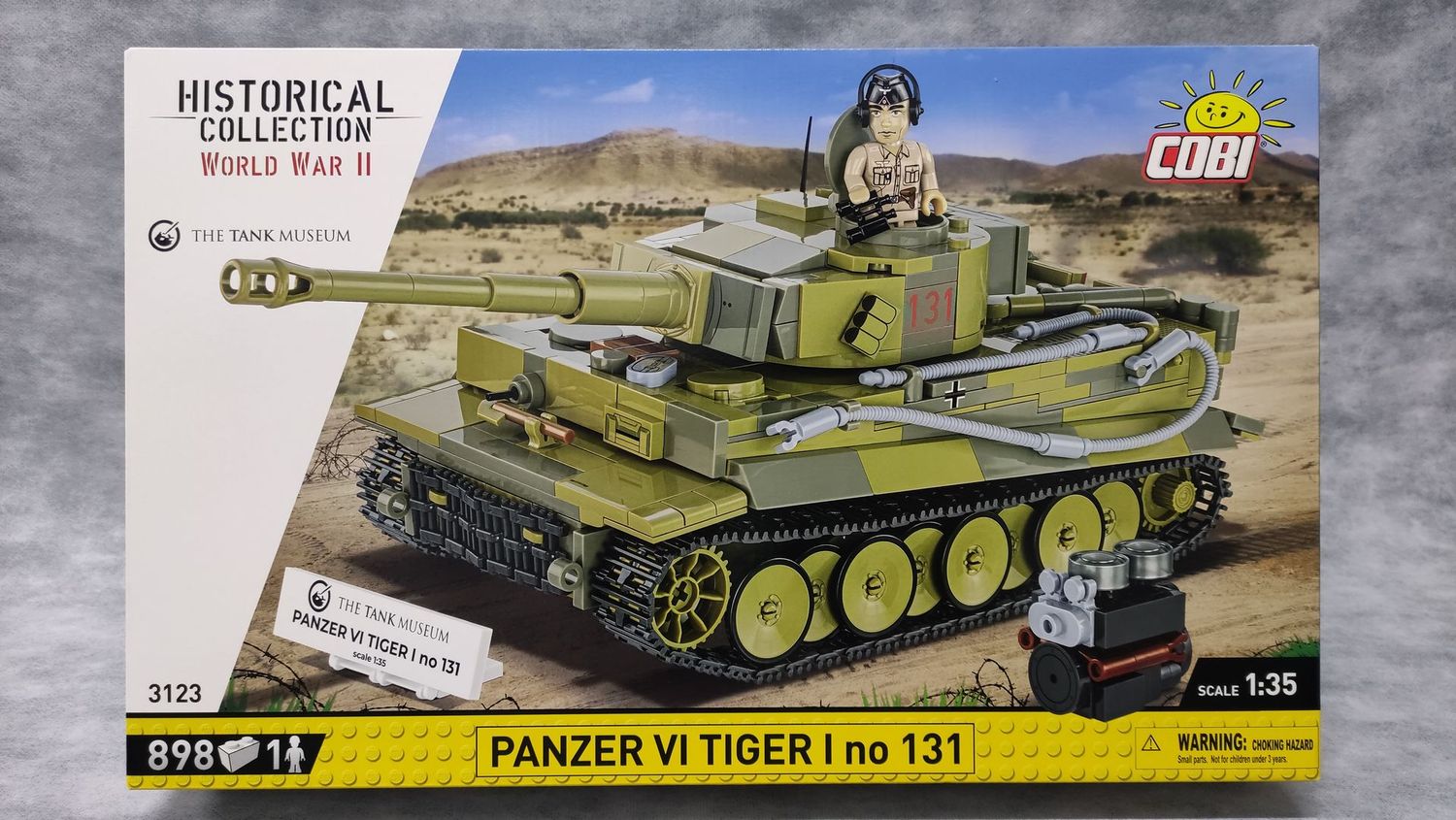 COBI - 3123 - PANZER VI TIGER NO 131