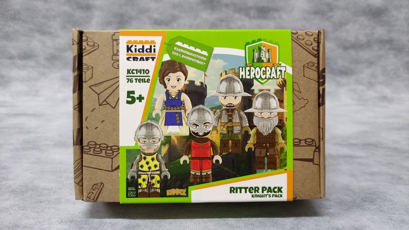 Kiddicraft - 1410 - Figuren-Pack: Ritter Kiddicraft - 1410 - Figuren-Pack: Ritter