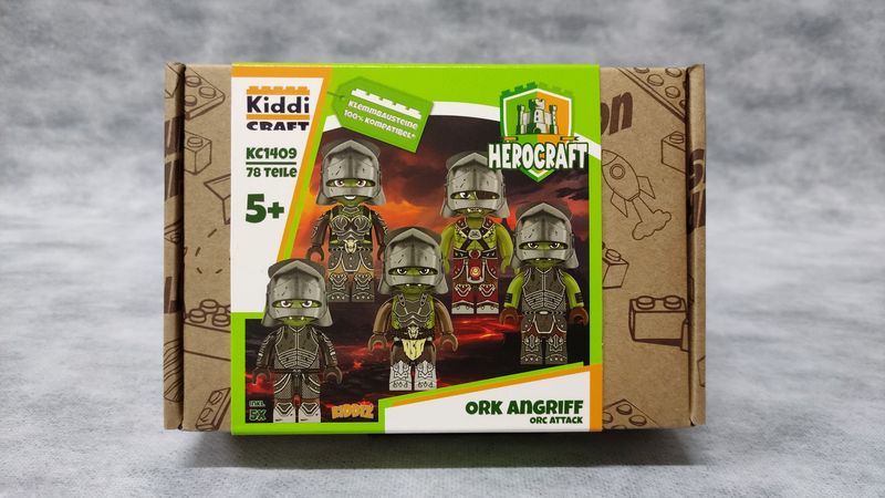 Kiddicraft - 1409 - Figuren-Pack: Ork Angriff Kiddicraft - 1409 - Figuren-Pack: Ork Angriff