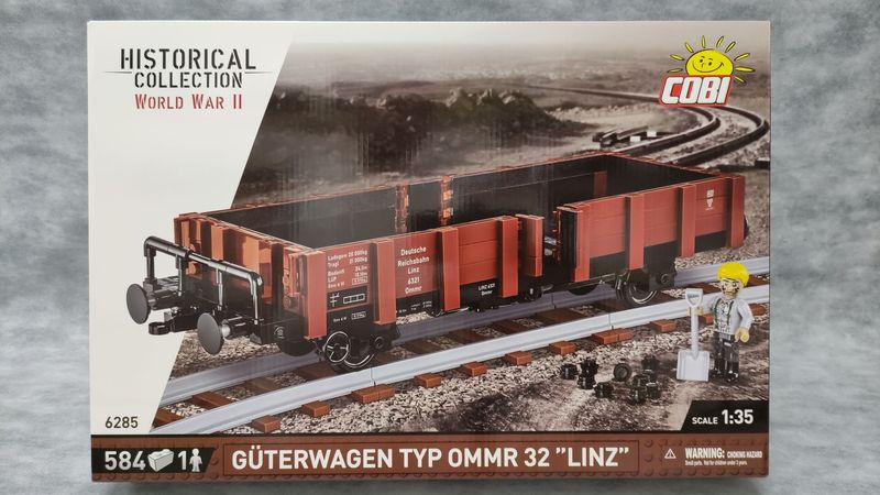 COBI - 6285 - GÜTERWAGEN TYP OMMR 32 „LINZ“ COBI - 6285 - GÜTERWAGEN TYP OMMR 32 „LINZ“