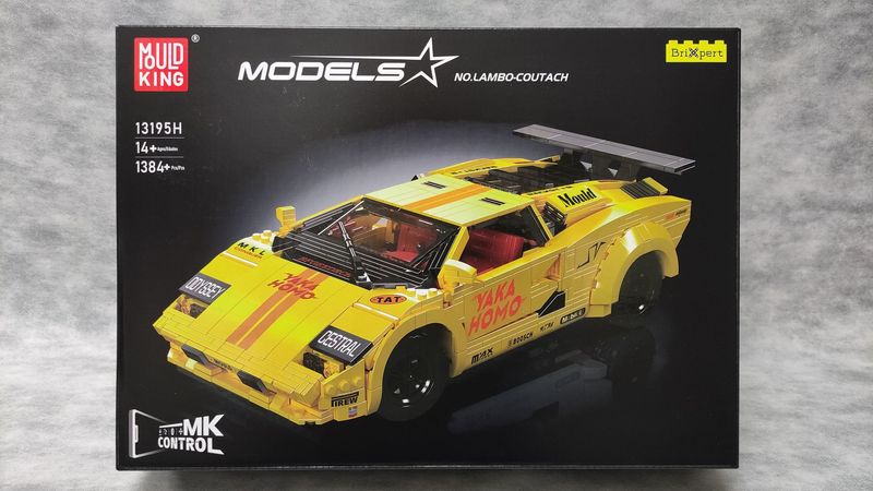 Mouldking - 13195 - Lambo-Coutach Yellow Mouldking - 13195 - Lambo-Coutach Yellow