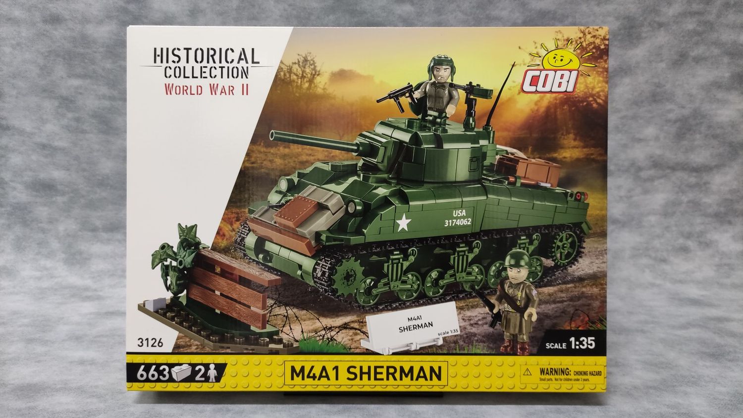 COBI - 3126 - M4A1 SHERMAN