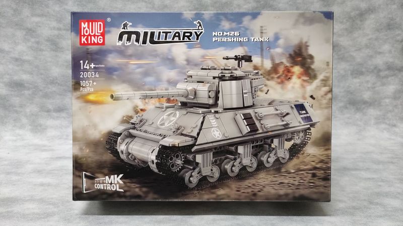 Mouldking - 20034 - M26 Pershing Tank Mouldking - 20034 - M26 Pershing Tank