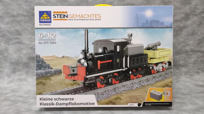Kazi - 98255 - Kleine Schwarz Klassik-Dampflokomotive Kazi - 98255 - Kleine Schwarz Klassik-Dampflokomotive