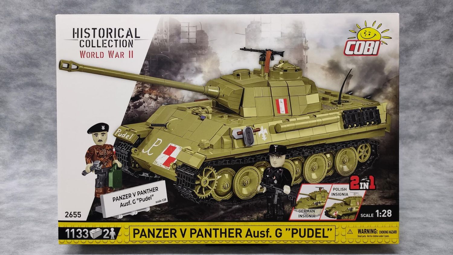 COBI - 2655 - PANZER V PANTHER Ausf. G „PUDEL“