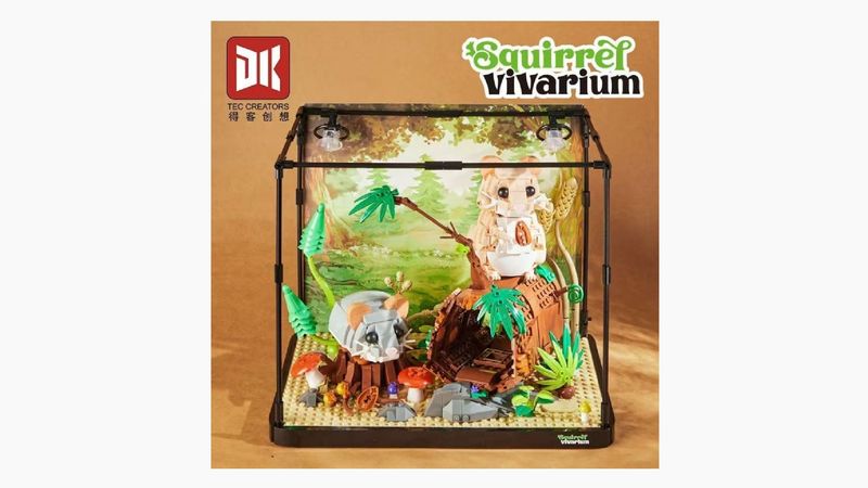 DK - 7018 - Squirrel Vivarium
