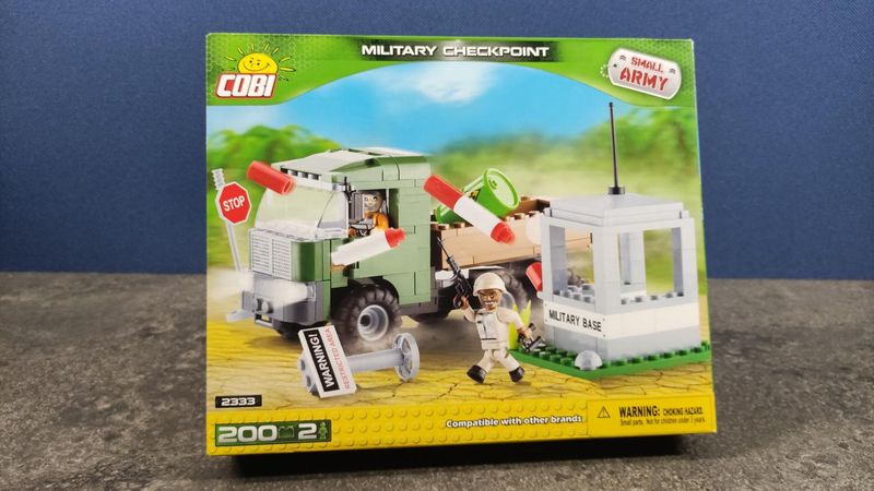 COBI - 2333 - MILITARY CHECKPOINT COBI - 2333 - MILITARY CHECKPOINT