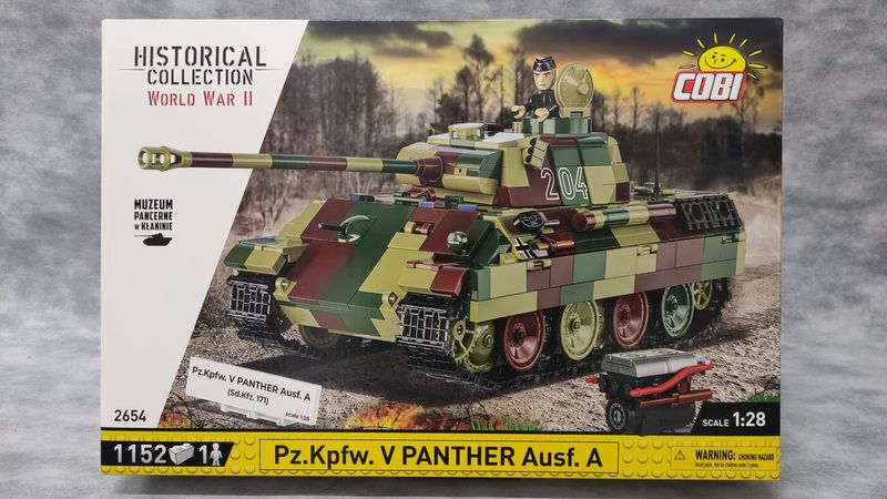 COBI - 2654 - Pz.Kpfw. V PANTHER Ausf. A COBI - 2654 - Pz.Kpfw. V PANTHER Ausf. A