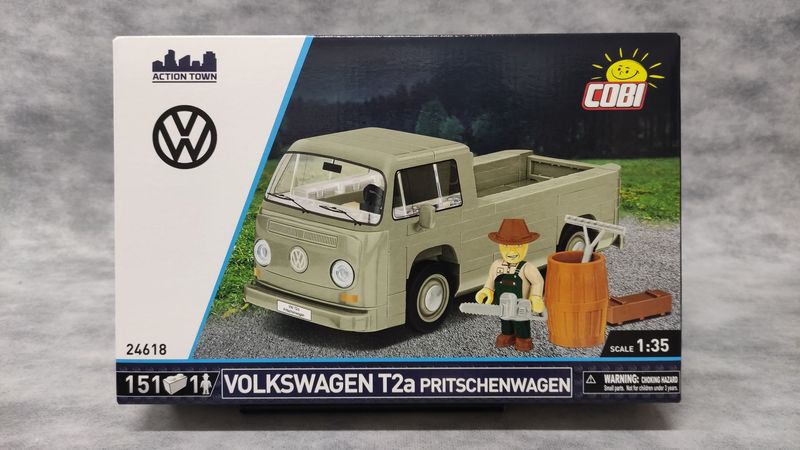 COBI - 24618 - VOLKSWAGEN T2a – PRITSCHENWAGEN COBI - 24618 - VOLKSWAGEN T2a – PRITSCHENWAGEN
