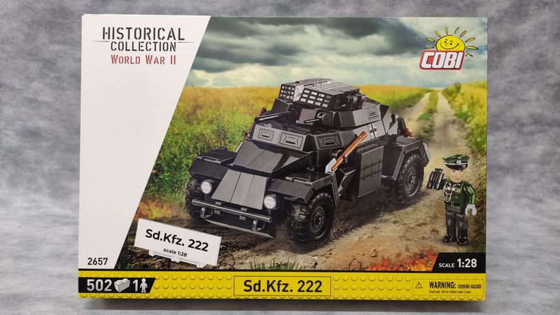 COBI - 2657 - Sd.Kfz. 222 COBI - 2657 - Sd.Kfz. 222
