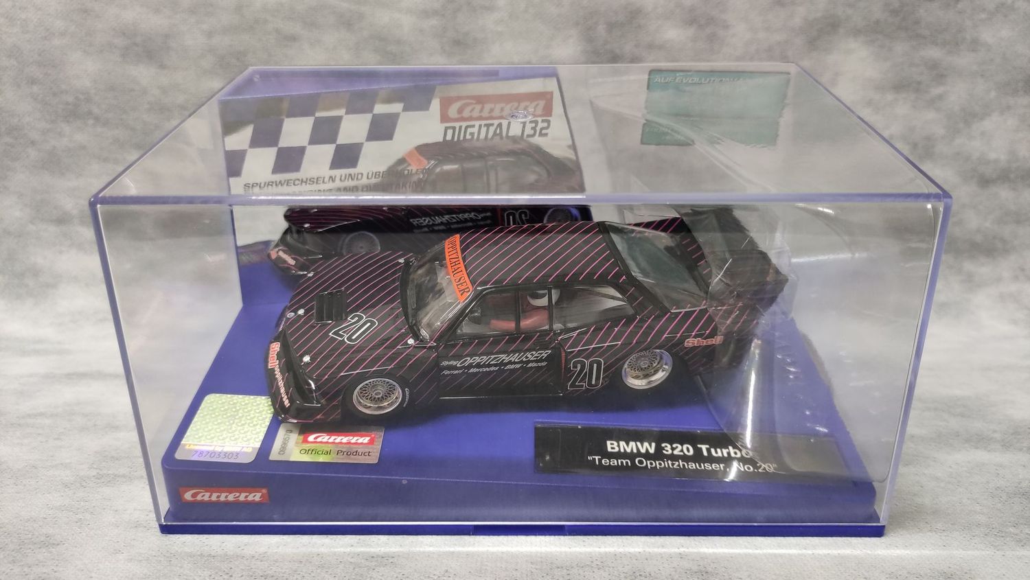 Carrera Digital 132 - 20031086 - BMW 320 Turbo Flachbau 'Oppitzhauser, “No.20“