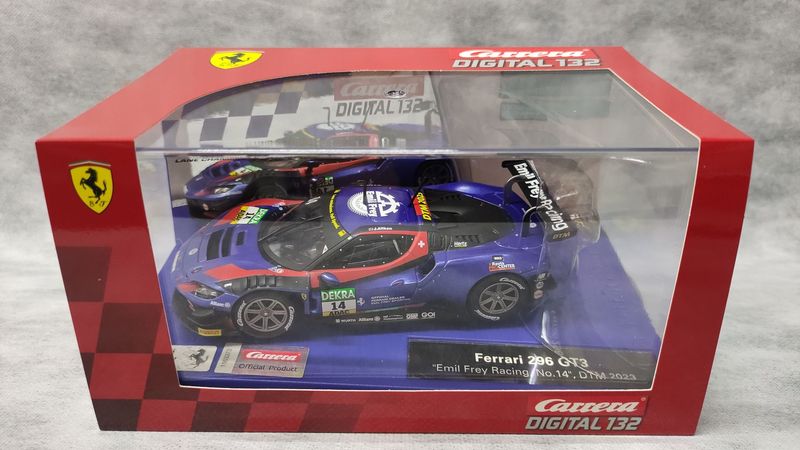 Carrera Digital 132 - 20032000 - Ferrari 296 GT3 “Emil Frey Racing, No.14“, DTM 2023