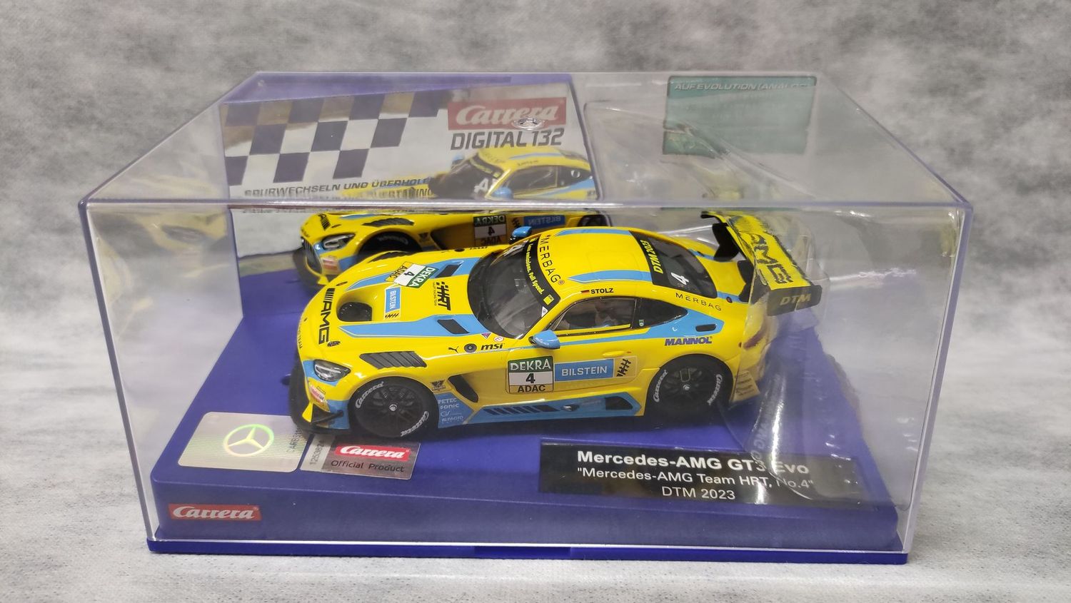 Carrera Digital 132 - 20032014 - Mercedes-AMG GT3 Evo “Mercedes-AMG Team HRT, No.4“