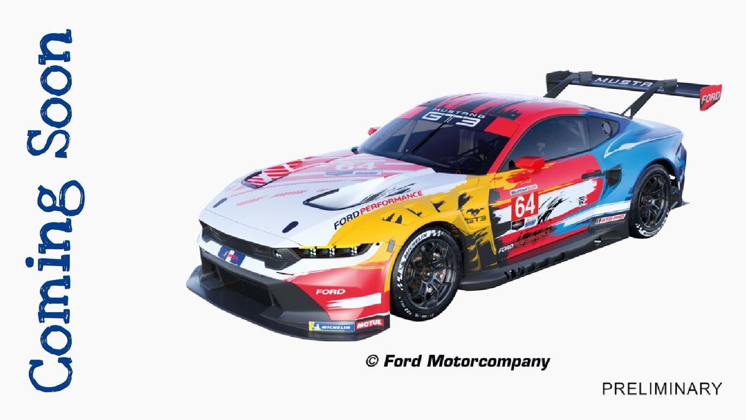 Carrera Digital 132 - 20032050 - Ford Mustang GT3 “Champion Spirit, No.64“