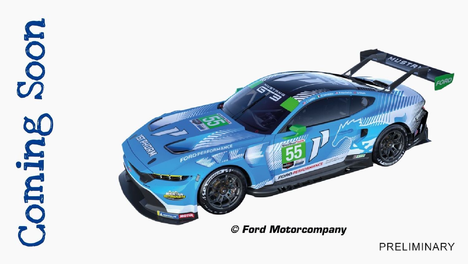 Carrera Digital 132 - 20032052 - Ford Mustang GT3 “Champion Spirit, No.55“