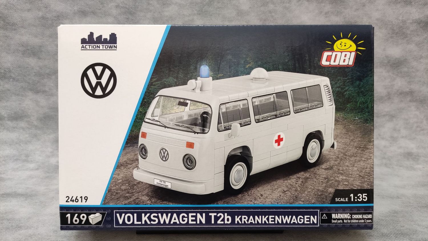COBI - 24619 - VOLKSWAGEN T2b KRANKENWAGEN