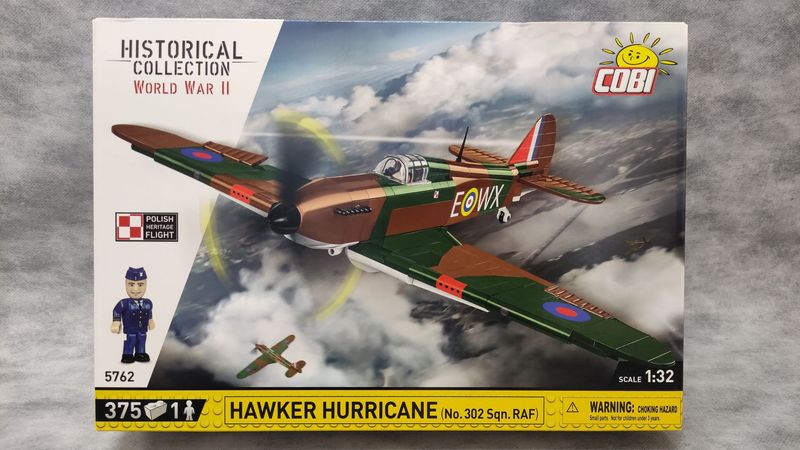COBI - 5762 - HAWKER HURRICANE (NO.302 Sqn. RAF) COBI - 5762 - HAWKER HURRICANE (NO.302 Sqn. RAF)