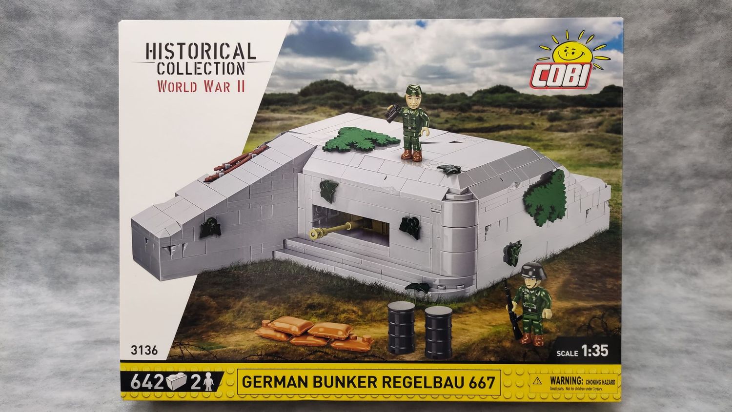 COBI - 3136 - GERMAN BUNKER REGELBAU 667