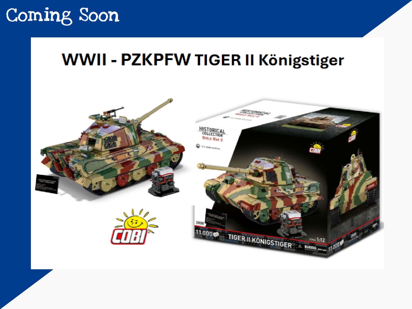 COBI - 2808 - TIGER II KÖNIGSTIGER