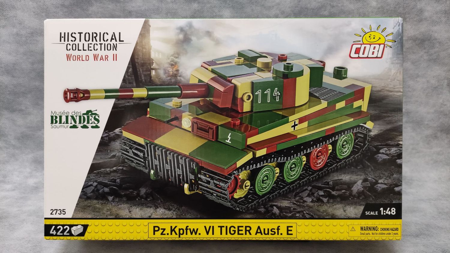 COBI - 2735 - Pz.Kpfw. VI TIGER Ausf. E