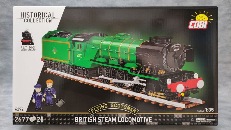 COBI - 6292 - BRITISH STEAM LOCOMOTIVE – Flying Scotsman COBI - 6292 - BRITISH STEAM LOCOMOTIVE – Flying Scotsman