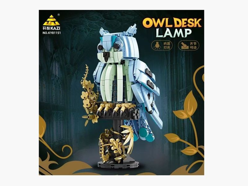 Kazi - 811151 - Owl Desk Lamp