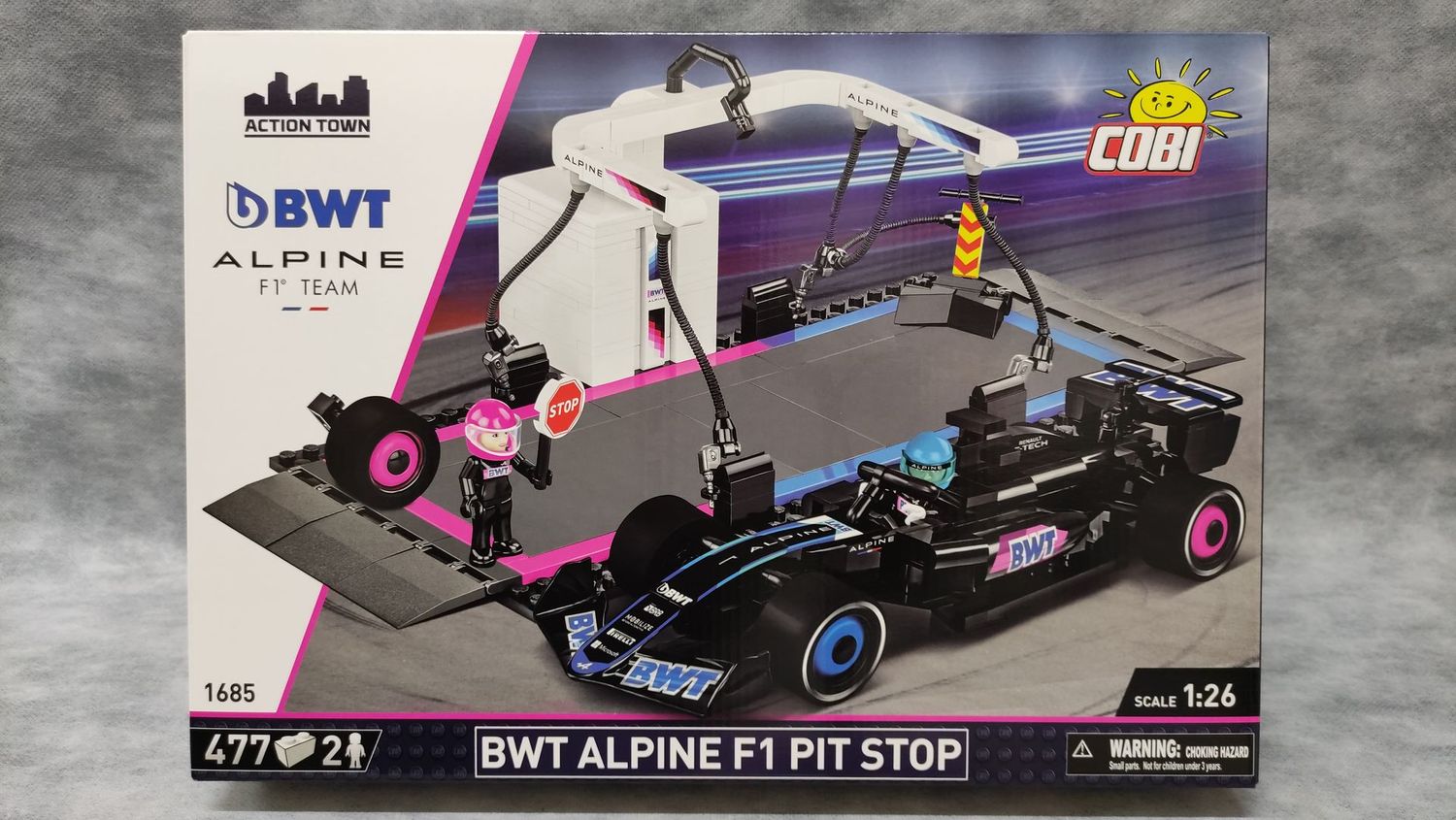 COBI - 1685 - BWT ALPINE F1 PIT STOP