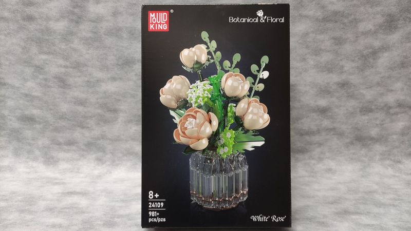 Mouldking - 24109 - White Rose Mouldking - 24109 - White Rose