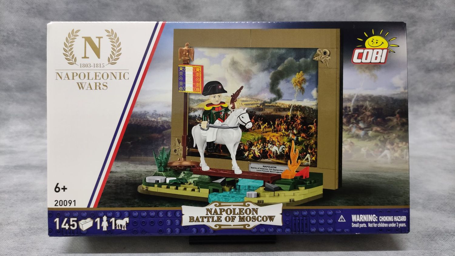 COBI - 20093 - FRENCH ARTILLERYMAN & CANNON