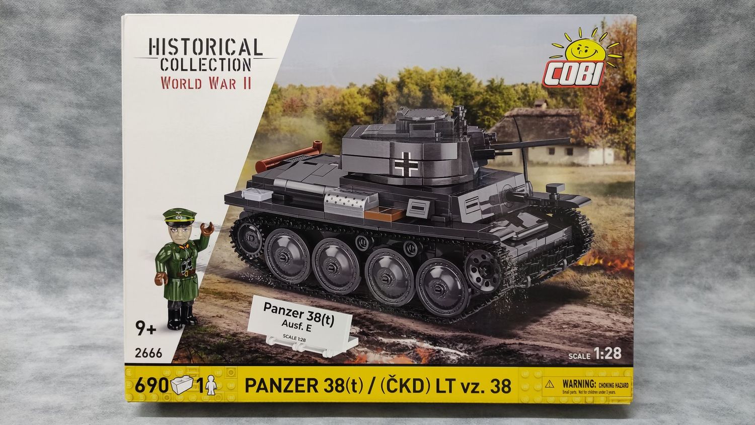 COBI - 2666 - PANZER 38(t)/(CKD) LT vz. 38 COBI - 2666 - PANZER 38(t)/(CKD) LT vz. 38
