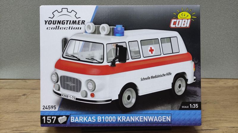 COBI - 24595 - BARKAS B1000 KRANKENWAGEN