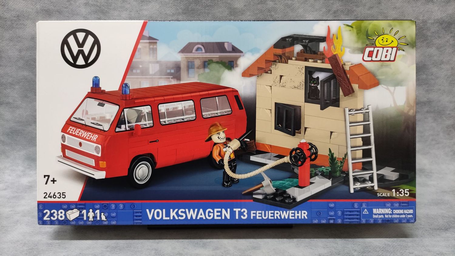 COBI - 24635 - VOLKSWAGEN T3 FEUERWEHR COBI - 24635 - VOLKSWAGEN T3 FEUERWEHR