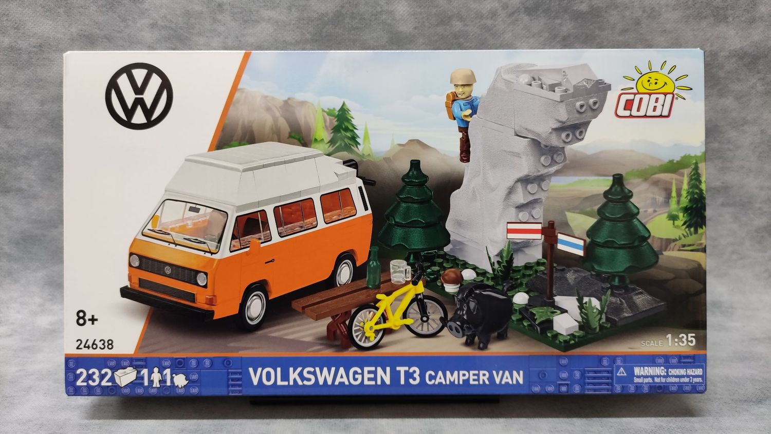 COBI - 24638 - VOLKSWAGEN T3 CAMPER VAN COBI - 24638 - VOLKSWAGEN T3 CAMPER VAN