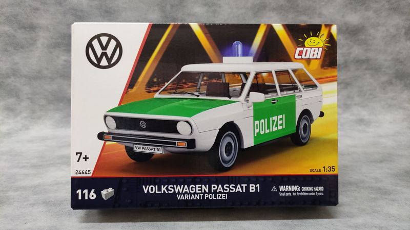 COBI - 24645 - VOLKSWAGEN PASSAT B1 VARIANT POLIZEI