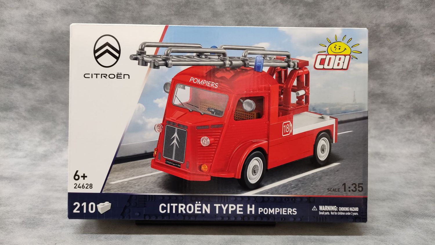 COBI - 24628 - CITROEN TYPE H POMPIERS