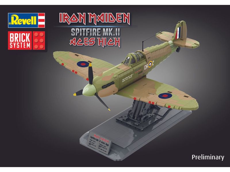Revell - 00962 - Iron Maiden Spitfire MK.II Aces High
