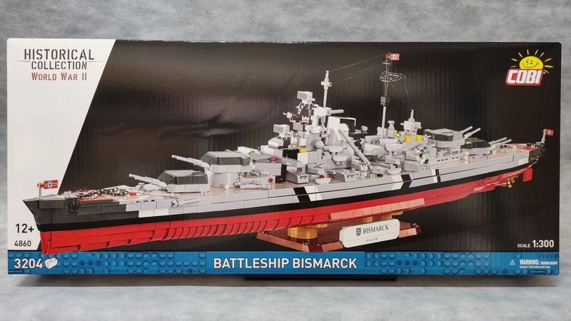 COBI - 4860 - BATTLESHIP BISMARCK COBI - 4860 - BATTLESHIP BISMARCK