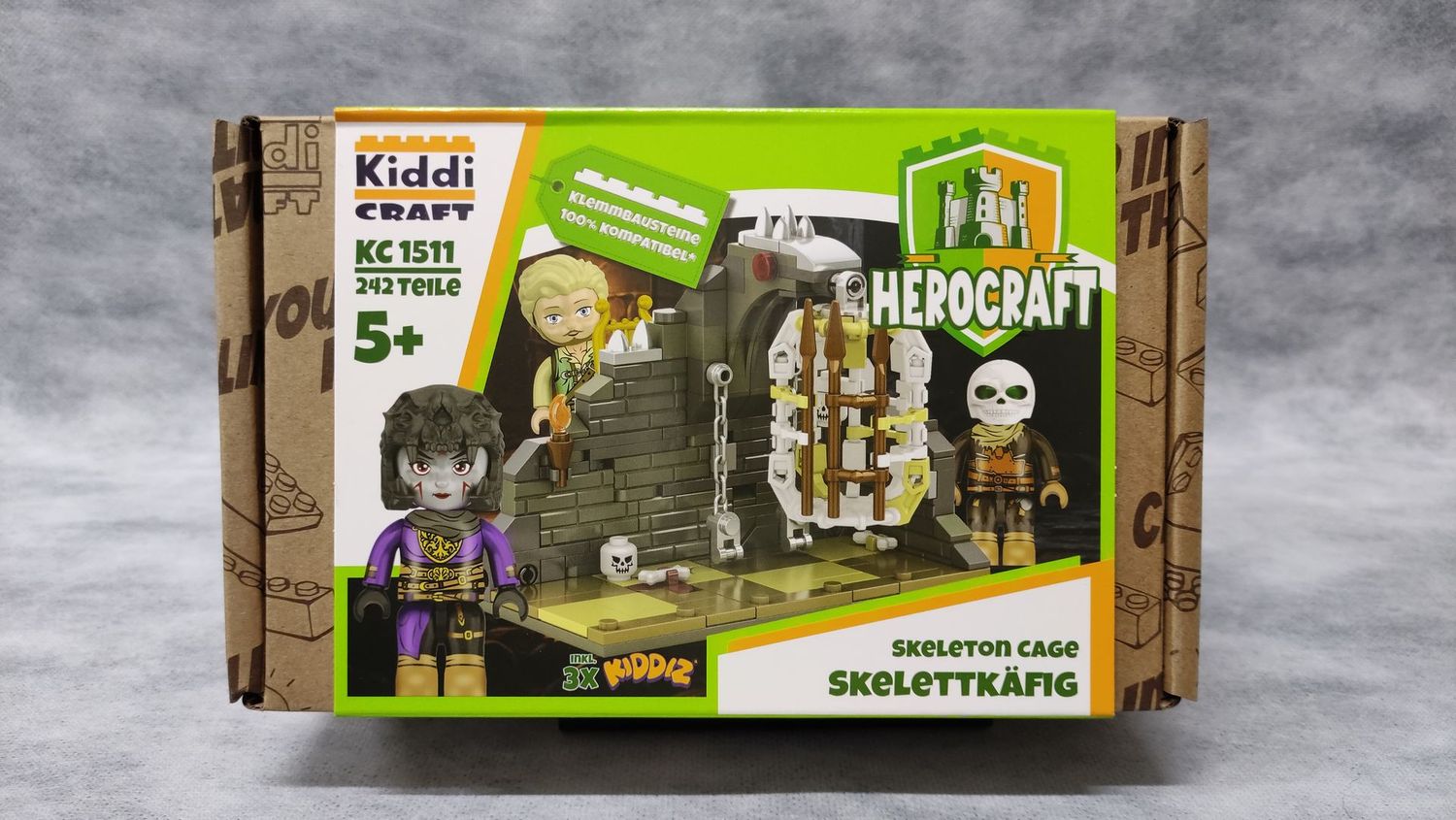 Kiddicraft - 1511 - Dungeon Skelett-Käfig