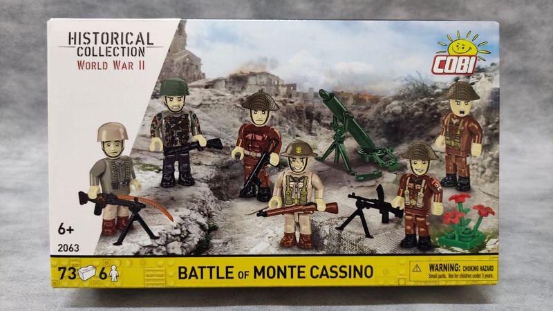COBI - 2063 - BATTLE OF MONTE CASSINO COBI - 2063 - BATTLE OF MONTE CASSINO