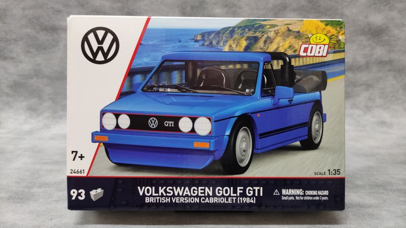COBI - 24661 - VOLKSWAGEN GOLF GTI BRIT. VERS. CABR.