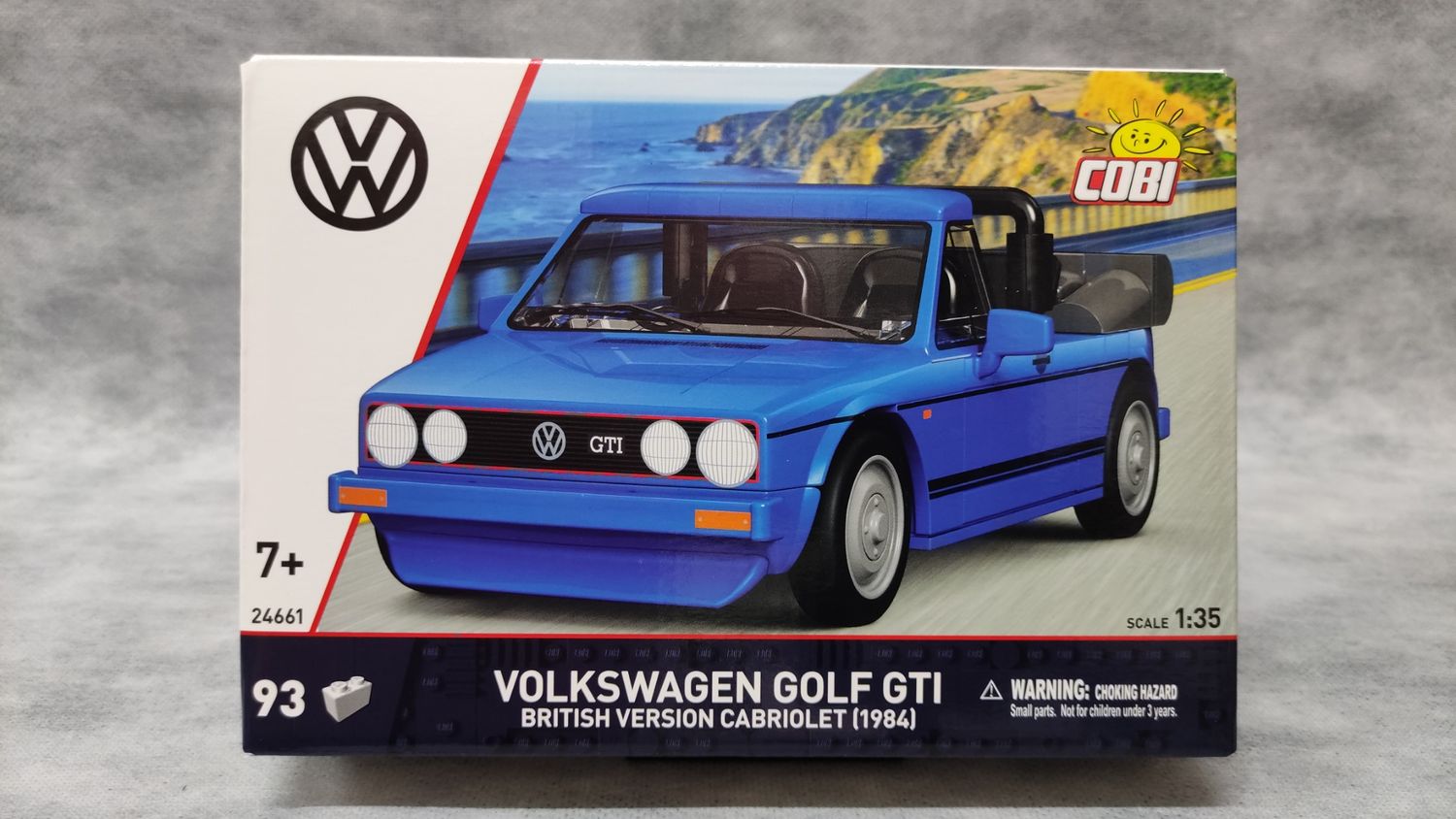 COBI - 24661 - VOLKSWAGEN GOLF GTI BRIT. VERS. CABR. COBI - 24661 - VOLKSWAGEN GOLF GTI BRIT. VERS. CABR.