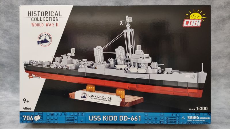 COBI - 4866 - USS KIDD DD-661 COBI - 4866 - USS KIDD DD-661