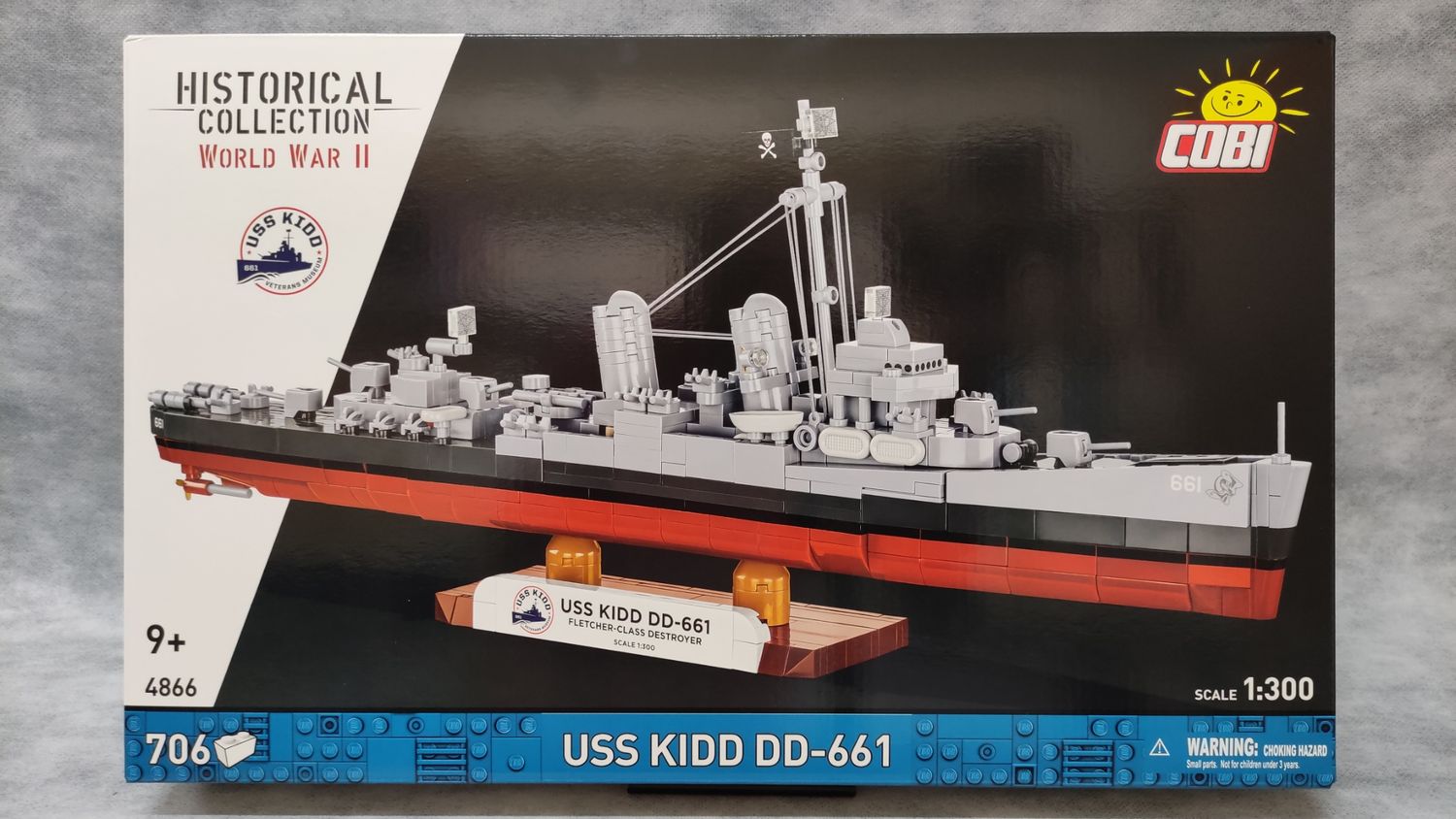 COBI - 4866 - USS KIDD DD-661 COBI - 4866 - USS KIDD DD-661