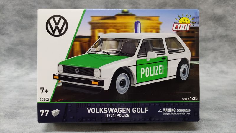 COBI - 24642 - VOLKSWAGEN GOLF (1974) POLIZEI