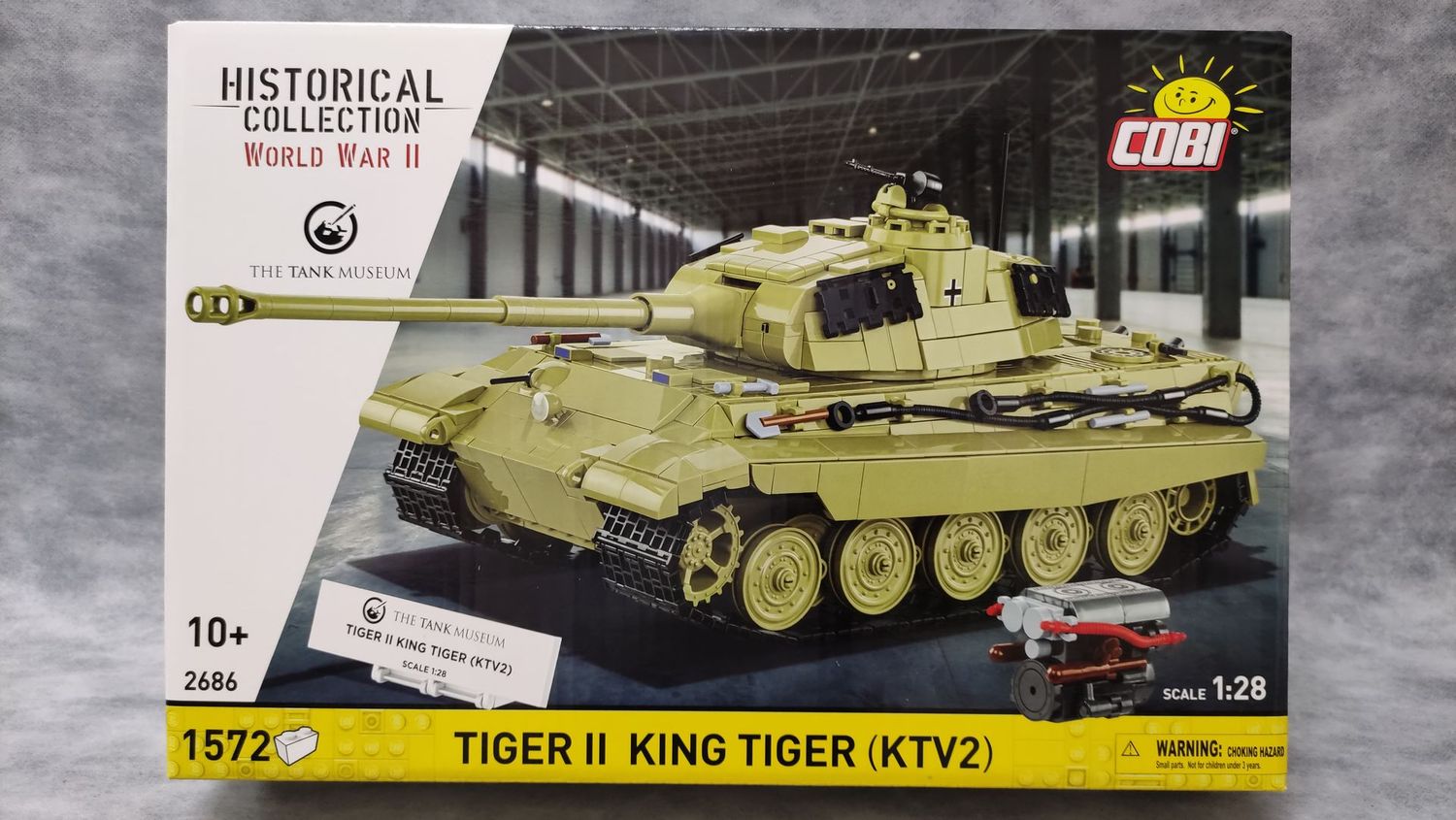 COBI - 2686 - TIGER II KING TIGER (KTV2) COBI - 2686 - TIGER II KING TIGER (KTV2)