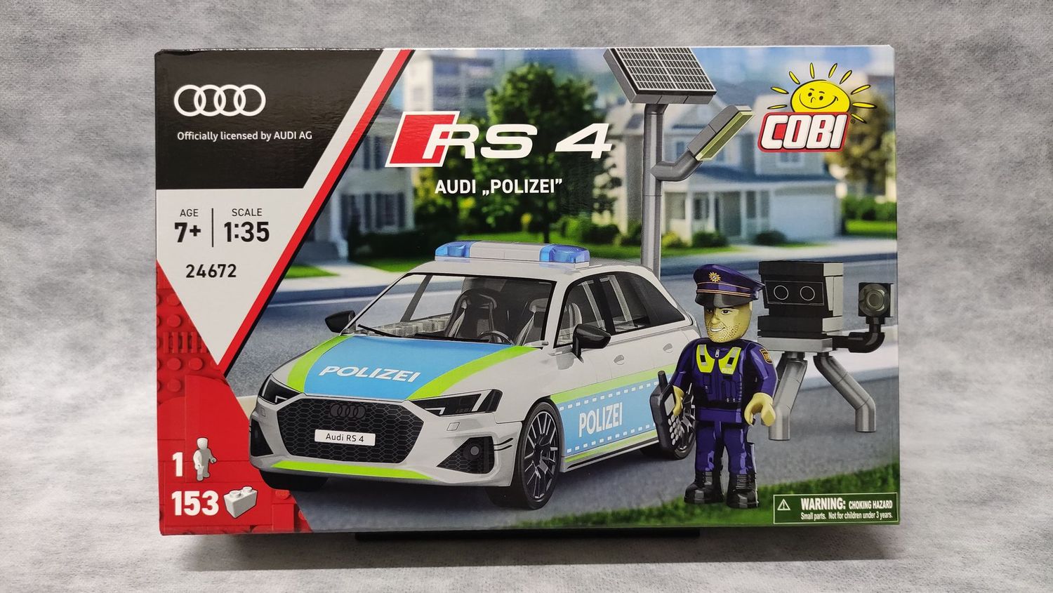 COBI - 24672 - RS 4 AUDI „POLIZEI“