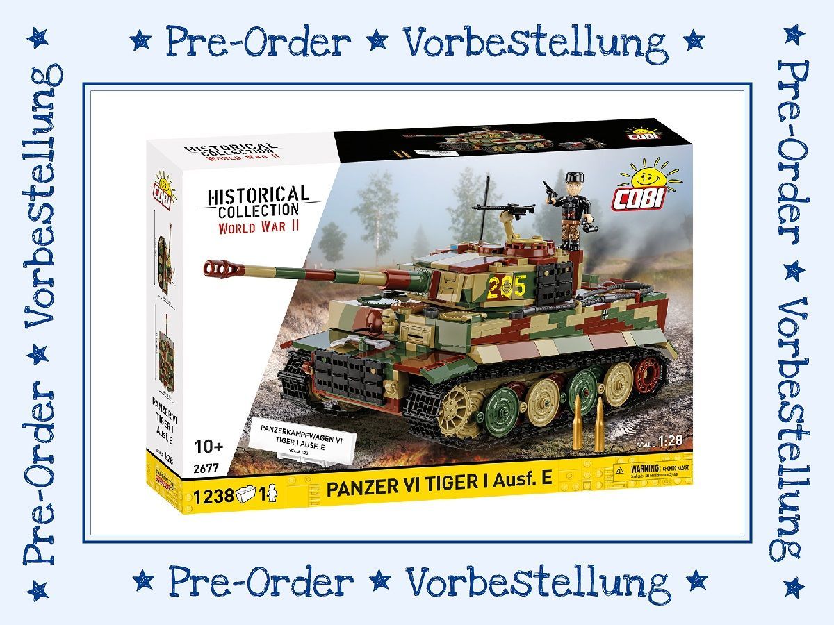 COBI - 2677 - PANZER VI TIGER I AUSF.E